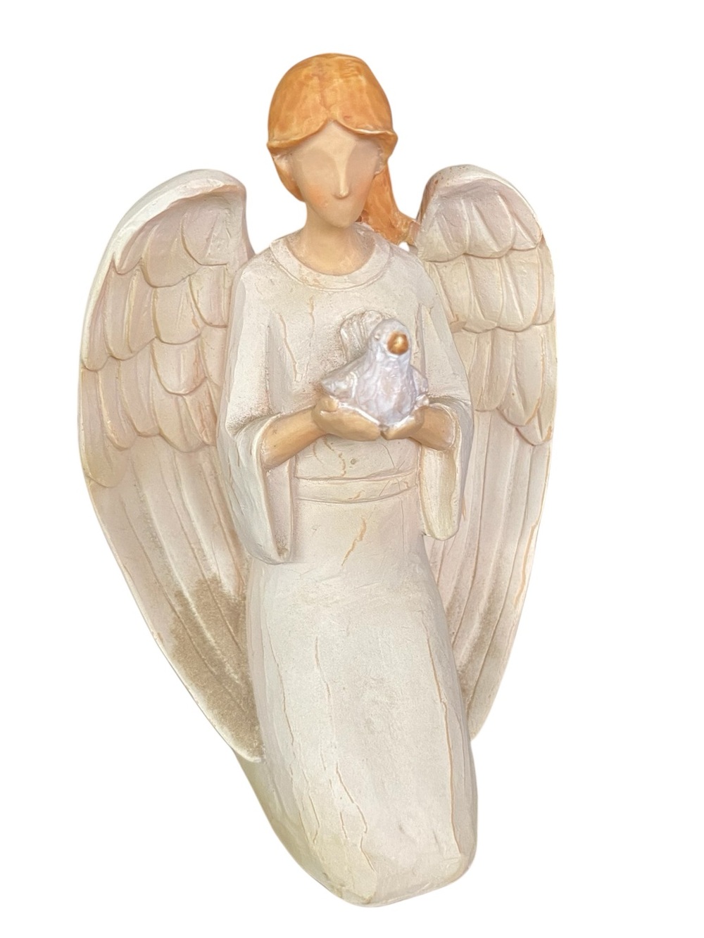 Vintage Seagull Guardian Angel Holding Bird “The Wind Beneath My Wings” 2006